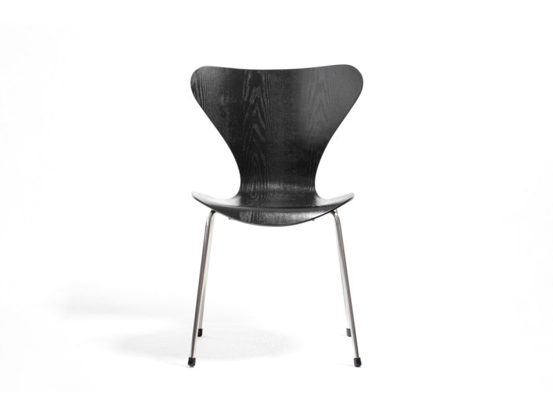 (送料無料) S プライウッドチェア アッシュ ブラック塗装