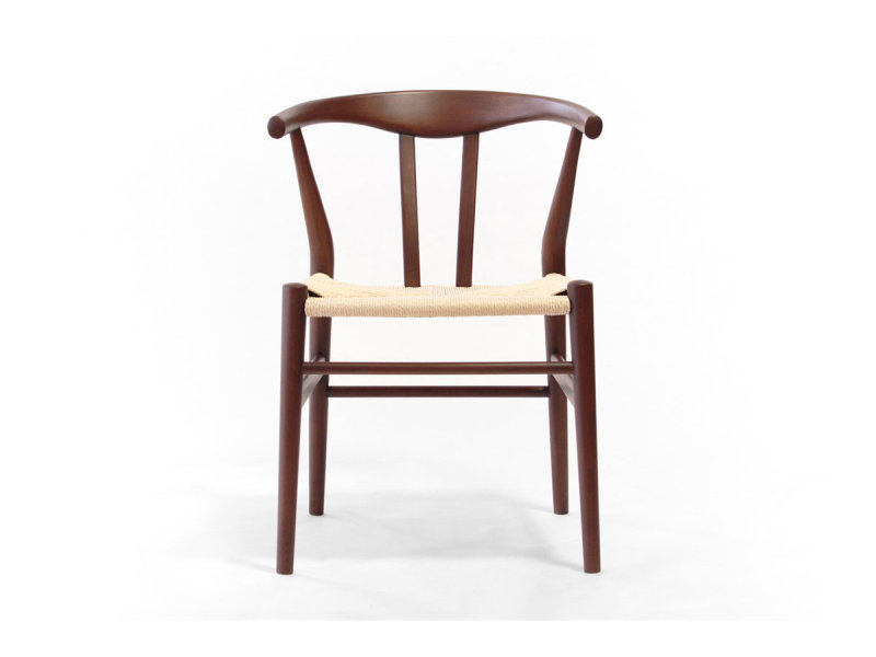 (送料無料) リボーンチェア ビーチ ブラウン塗装 ナチュラルペーパーコード