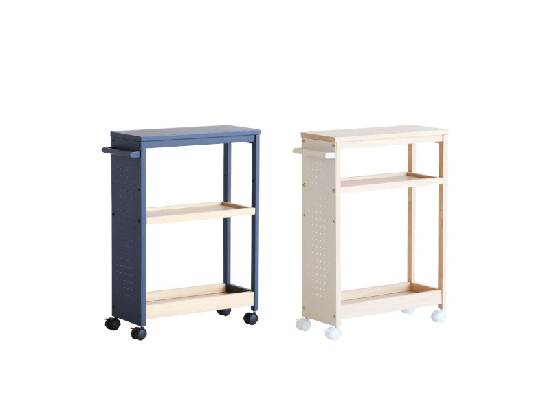 (送料無料)有孔ボード付きマルチワゴン