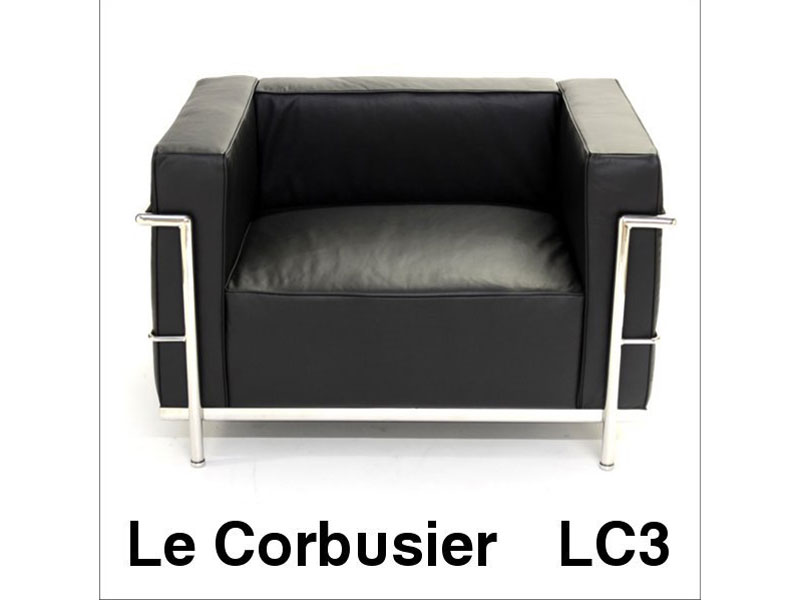 （受注生産品） LC3ソファ　PUレザー