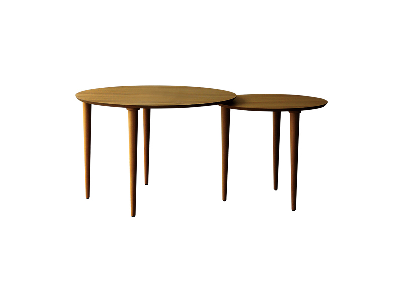 (送料無料)バルーン ダイニングテーブルWALNUT