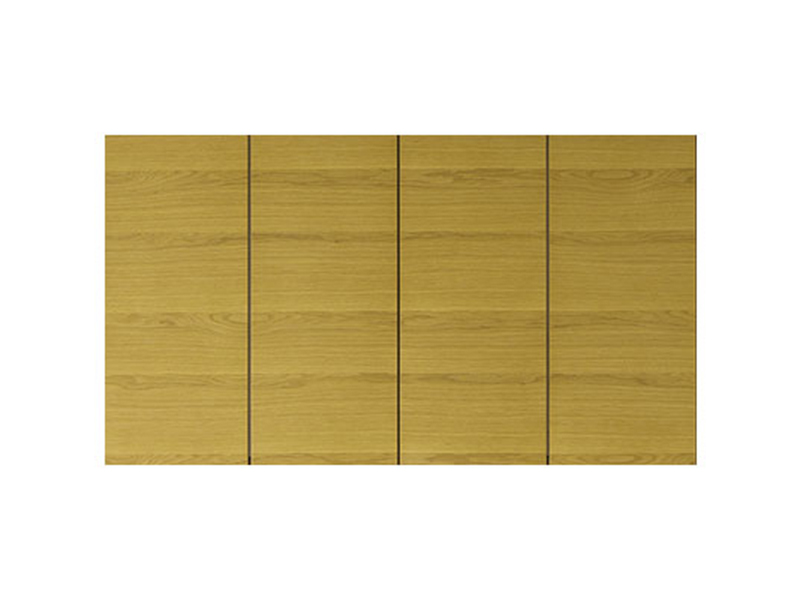(送料無料)ハーベスト オーダー上置4枚扉 WHITE OAK