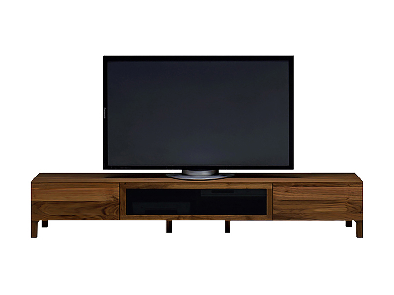 (送料無料)レッチェ 200TVボード WALNUT