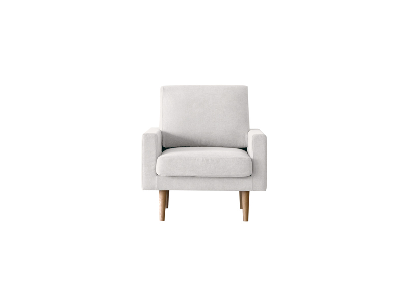 (送料無料)レオソファ 1人掛け IVORY