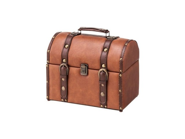 収納ボックス トランク 小物入れ トランク収納 収納 収納家具 スタイリッシュ LEON