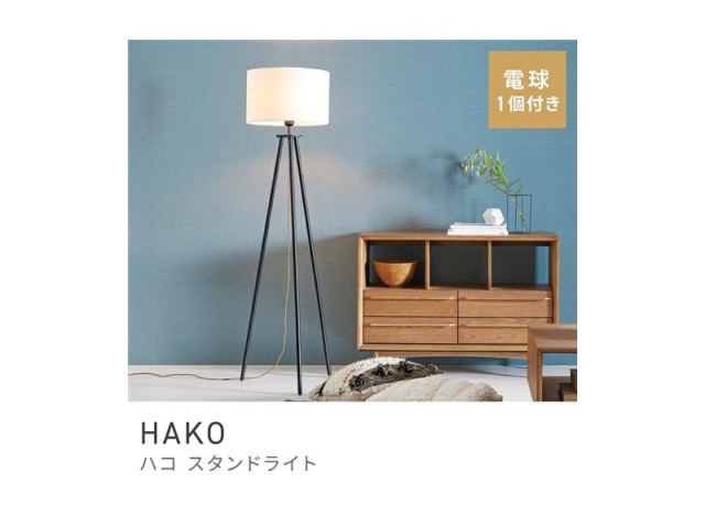 照明 ライト LED対応 北欧テイスト 白熱電球 エジソン電球 洋風 電球付き HAKO