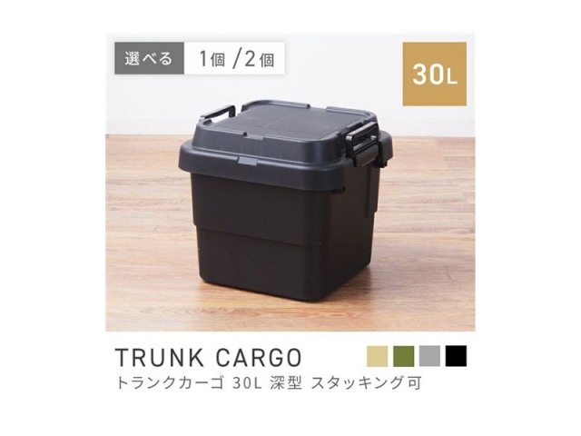 トランクカーゴ 30L 深型 スタッキング可 TRUNK CARGO