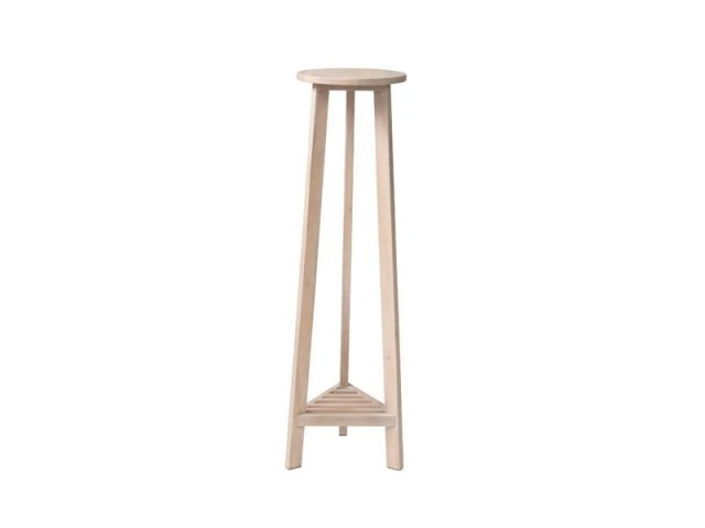 プランターベース 高さ90cm 完成品 円形 ラウンド 丸 スタイリッシュ 花台 VETA