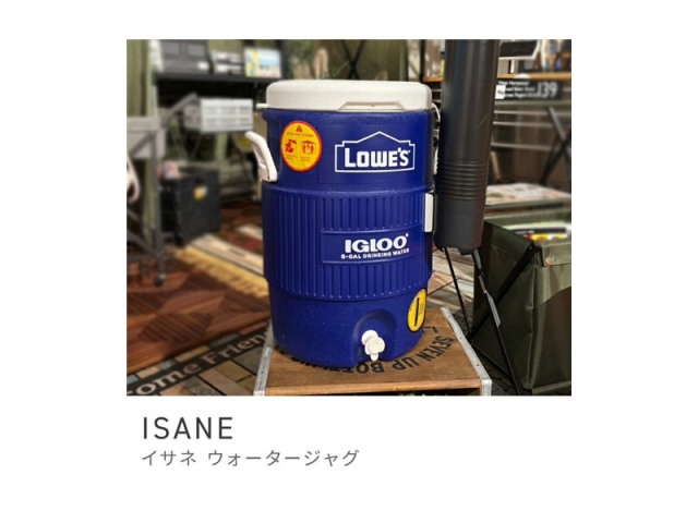 ウォータージャグ 給水器 アウトドア キャンプ 5ガロン 18.9L ISANE