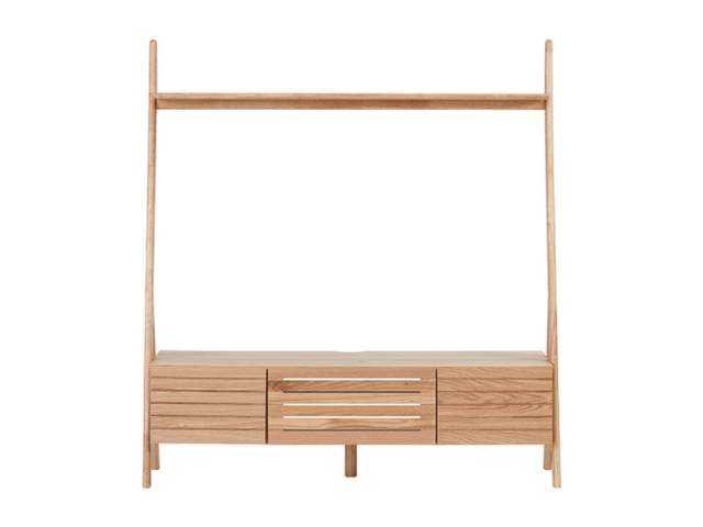 (送料無料) 空間に温かみとアクセントを演出 テレビ台  135 (WO-V-NA)