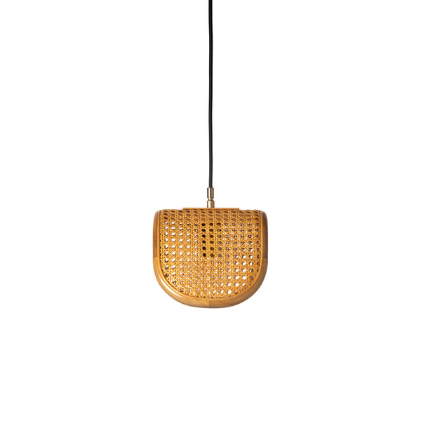 ラタン ペンダントランプ 1灯（電球なし）PENDANT LAMP 1BULB　ダイニング 照明 ランプ 籐 ナチュラル