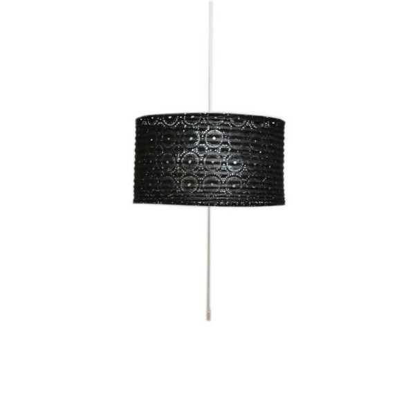 【送料無料】 和風デザイン照明 美濃和紙 円筒型モダンなペンダントライト