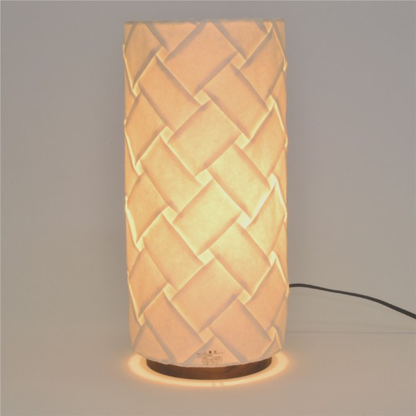 【送料無料】 和風デザイン 楮和紙シェード 筒型スタンドライト