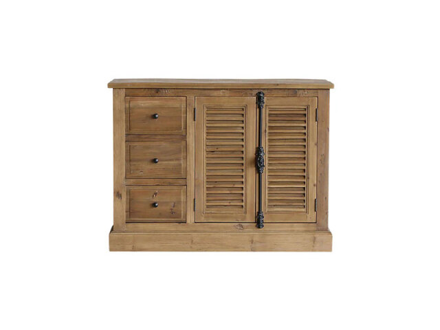 ルーチェ2 サイドチェスト ブラウン 110cm