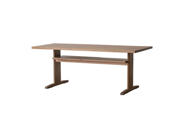 カイン 2 ダイニングテーブル 165cm ウォールナット仕様《大型商品》