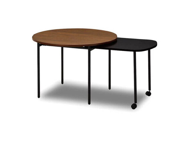 カペル2 ダイニングテーブル ウォールナット×ブラック