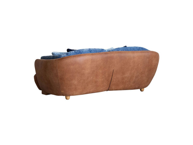 オピアム3人掛け ソファ デニム L-25