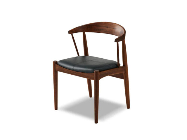 アレン3 ダイニングチェア ウォールナット×ブラック