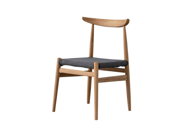 リス ダイニングチェア ダークグレー