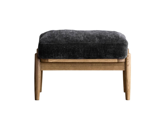 アルネ ソファ 専用スツール フェザータイプ ジャガードスモークブラック