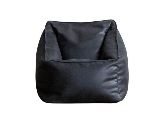 別注】 ボブ ビーズクッション スパーレザーテックス アッシュブラック