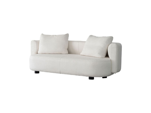 アールド 3人掛け ソファ 幅207 ルーケホワイト