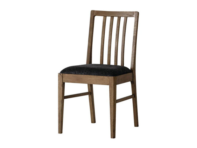 リン ダイニングチェア WF-2 ジャガード スモークブラック