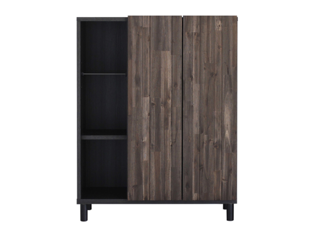 【送料無料】インダストリアル キャビネットRS 幅90 ブラウン