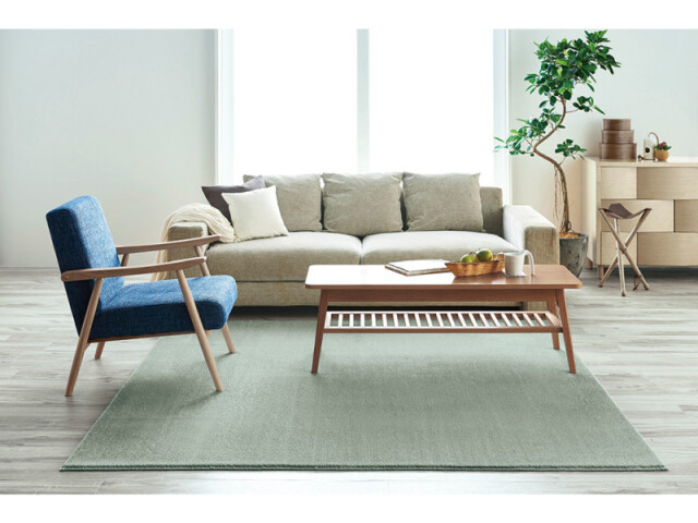 いつまでも触っていたくなるなめらかなタッチ感のタフトラグ