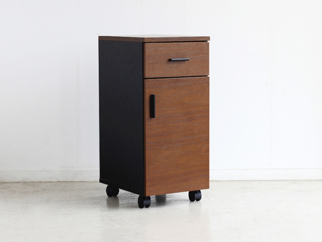 (送料無料)サイドワゴン AB 幅30 ブラウン