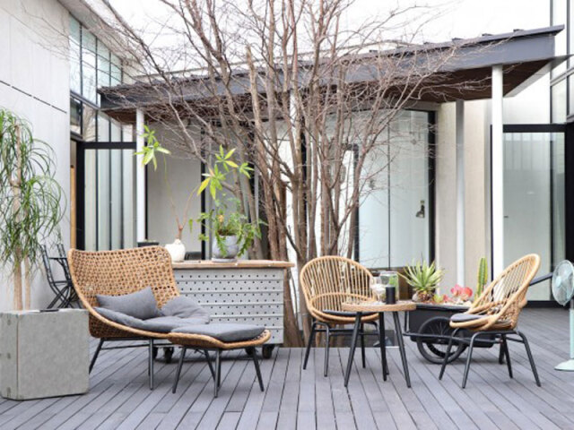 リゾネア パーソナルチェア（オットマン付）