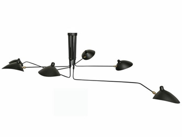 セルジュ・ムーユ＞ SUSPENSION 6 BRAS PIVOTANTS ペンダント