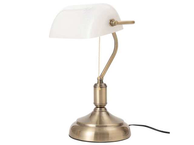 バンカーズランプ デスクライト ホワイト