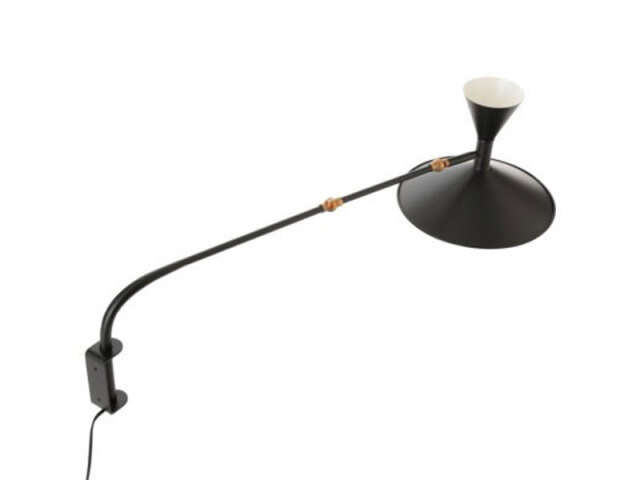 ル・コルビジェ＞ ランプ・ド・マルセイユ ウォールランプ ブラック 