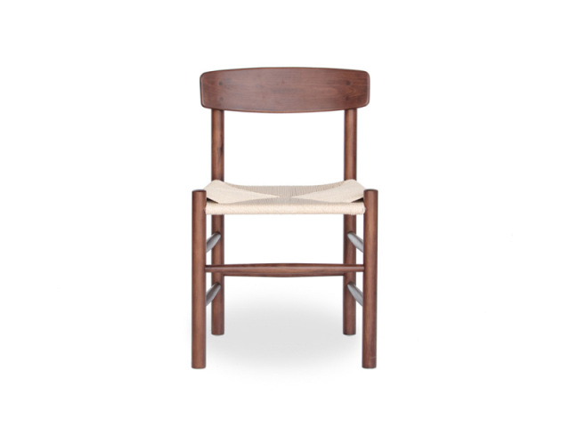 (送料無料) J39 シェーカーチェア ／ ビーチ ブラウン塗装