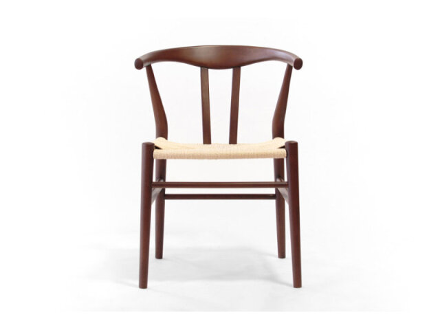 (送料無料) リボーンチェア ビーチ ブラウン塗装 ナチュラルペーパーコード