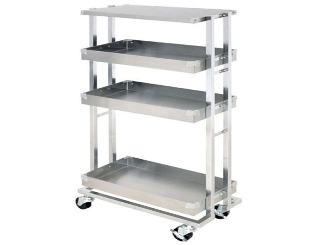 ステンレス コンパクトワゴン