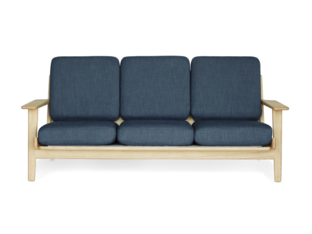 (送料無料) GE290 ソファ 3人掛け アッシュ