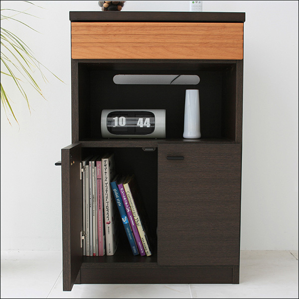 日本製 オシャレなデザインのFAX台