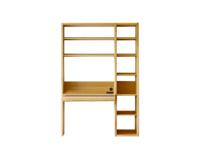 (送料無料)ガレ 133学習デスクセット　WHITE OAK