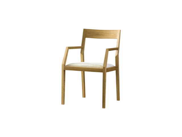 (送料無料)キールアームチェア WHITEOAK