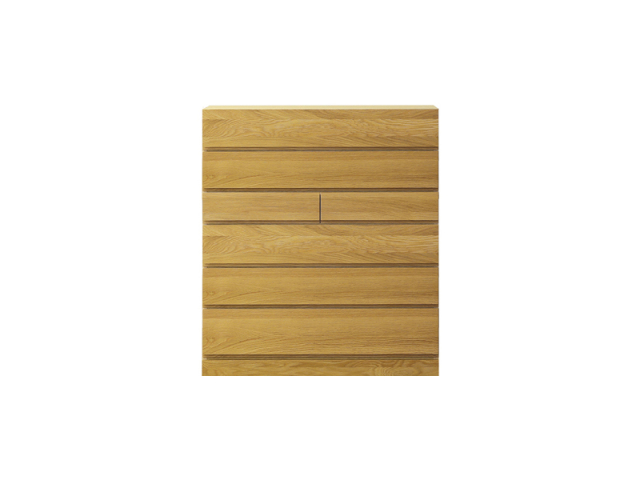 (送料無料)レッチェ 105ハイチェスト WHITEOAK