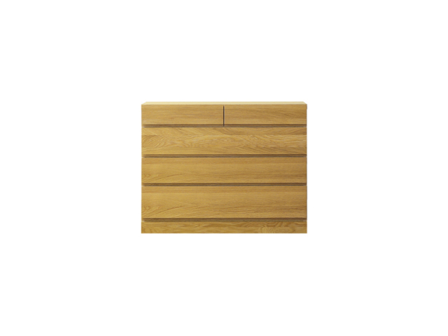 (送料無料)レッチェ105ローチェスト WHITEOAK