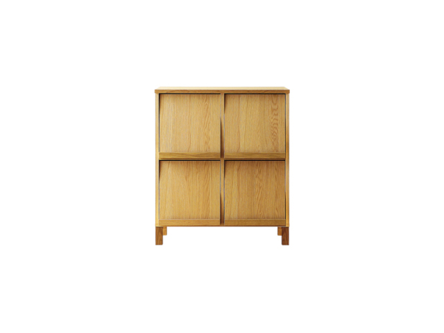 (送料無料)レッチェ 77マガジンラック WHITEOAK