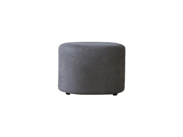 (送料無料)レオソファ ラウンドスツール GRAY