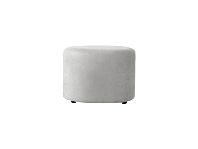 (送料無料)レオソファ ラウンドスツール IVORY