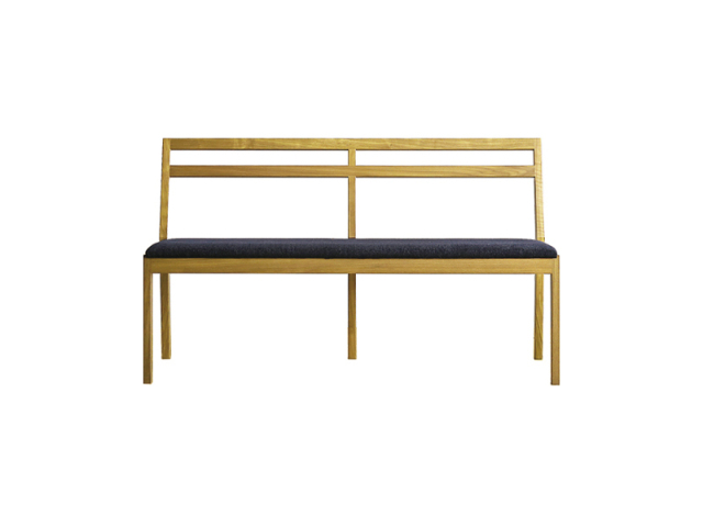 (送料無料)プレーンダイニングベンチ WHITEOAK