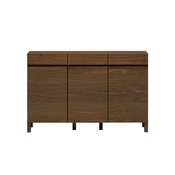 (送料無料)レッチェ 134キャビネット ウォールナット　リビング収納