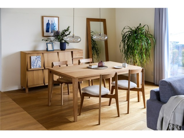 ダイニングセット 4人用 【C5】 COMMON DINING TABLE + RIALTO CHAIR×4