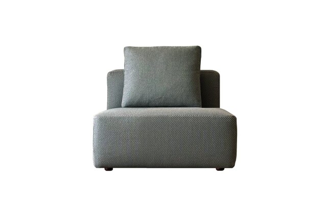 SUMOWA SOFA スモワ 1人掛け（肘なし）グレー